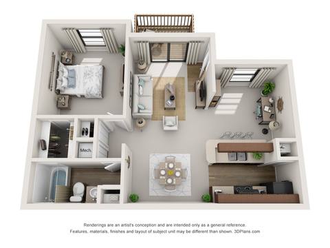 Floorplan A3 layout