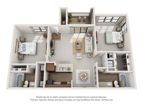 Floorplan B3 layout