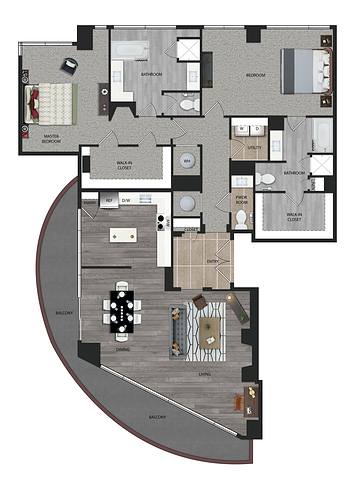 Floorplan PB2R layout