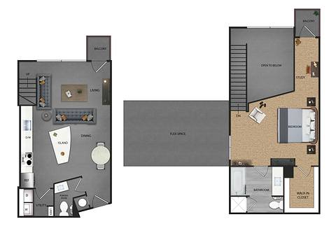 Floorplan LA1R layout