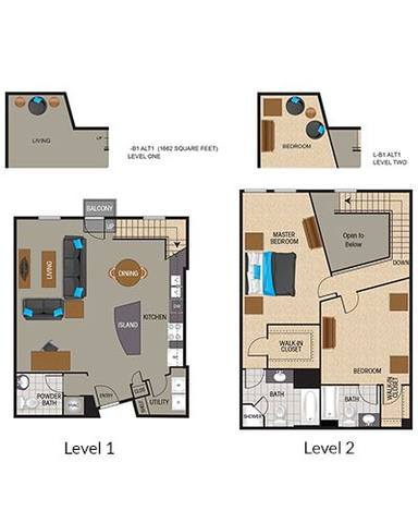 Floorplan LB1 layout