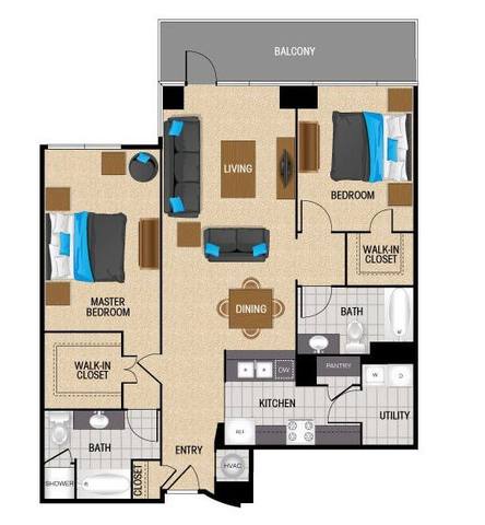 Floorplan TB1 layout