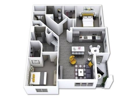 Floorplan B3 layout
