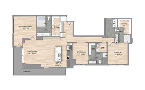 Floorplan PH4 layout
