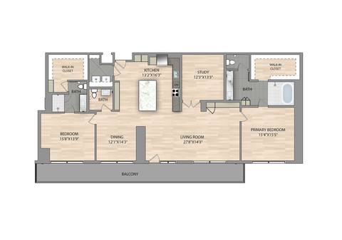 Floorplan PH6 layout