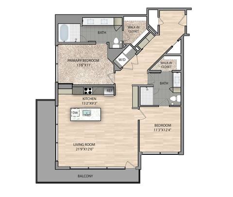 Floorplan B5 layout
