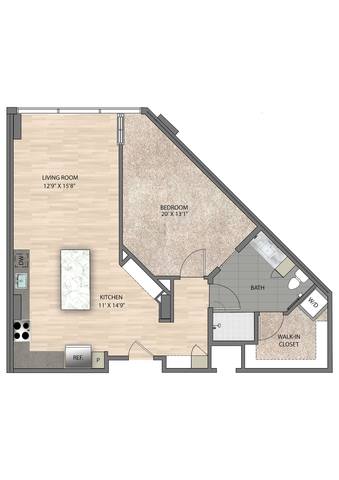 Floorplan A9 layout