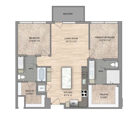 Floorplan B1 layout