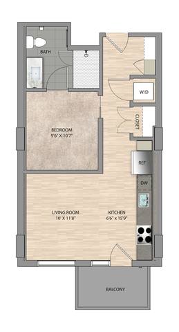 Floorplan S1 layout