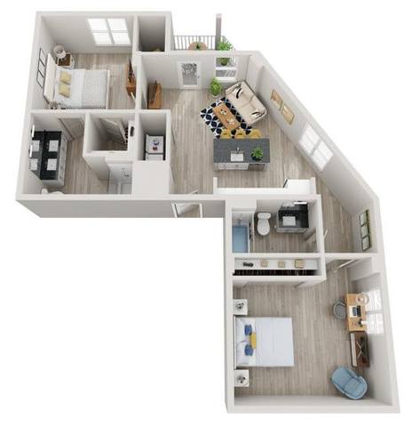 Floorplan B6 layout