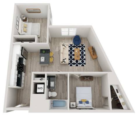 Floorplan B1 layout