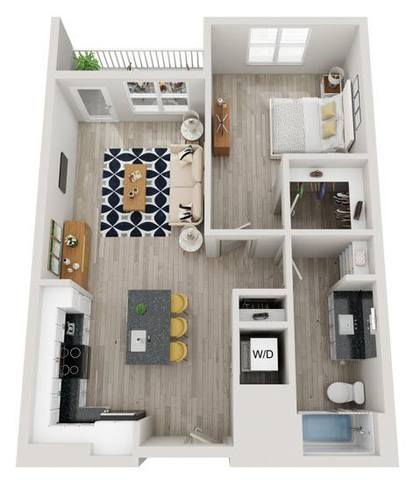 Floorplan A7 layout