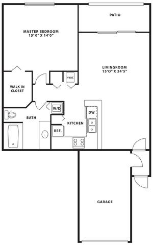 Floorplan A2 layout