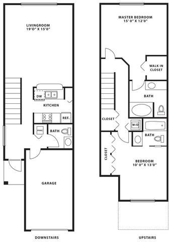 Floorplan B3 TH layout