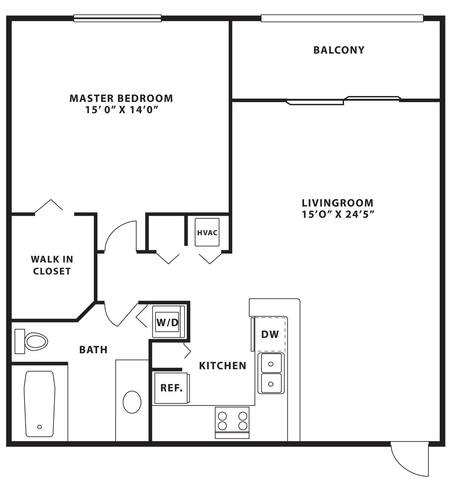 Floorplan A1 layout