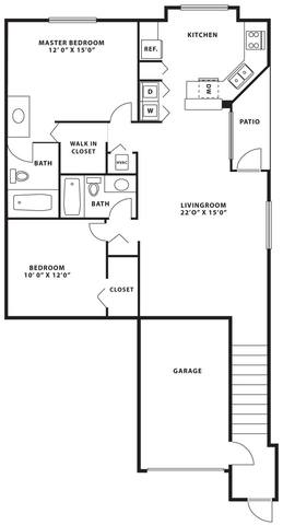 Floorplan B2 layout