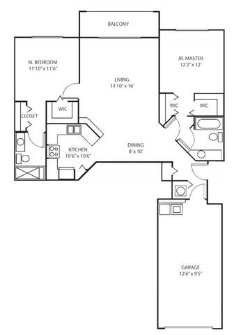 Floorplan B1 layout