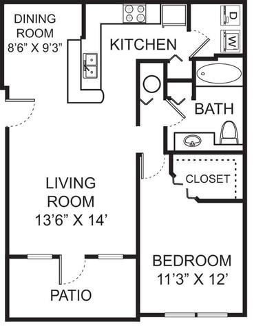 Floorplan A1 layout