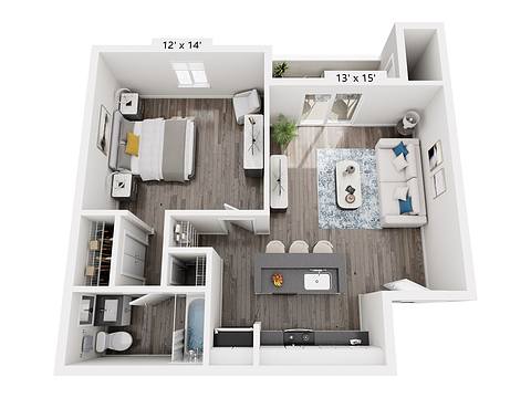 Floorplan Ivy layout