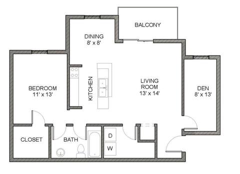 Floorplan Tarpon layout