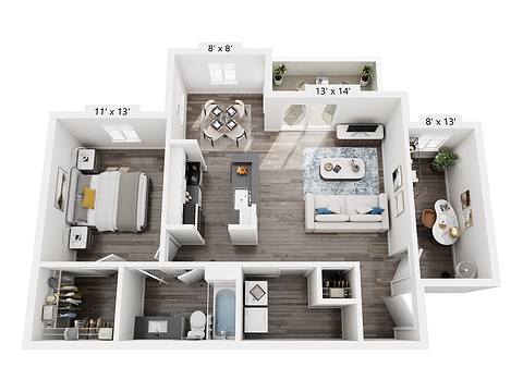 Floorplan Tarpon layout