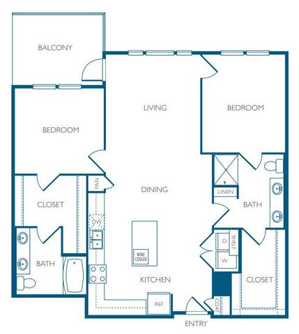 Floorplan B3 layout