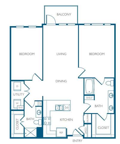 Floorplan B1 layout