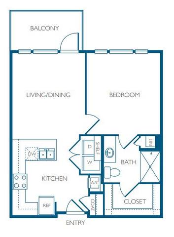Floorplan A2 layout