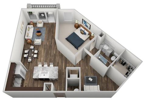 Floorplan A4 (Cypress) layout