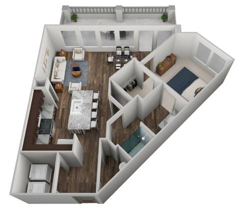 Floorplan A3 (Newton) layout