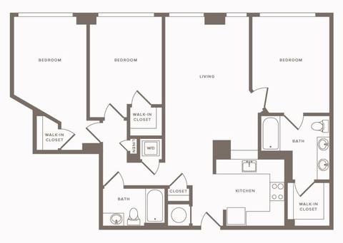 Floorplan C1 layout