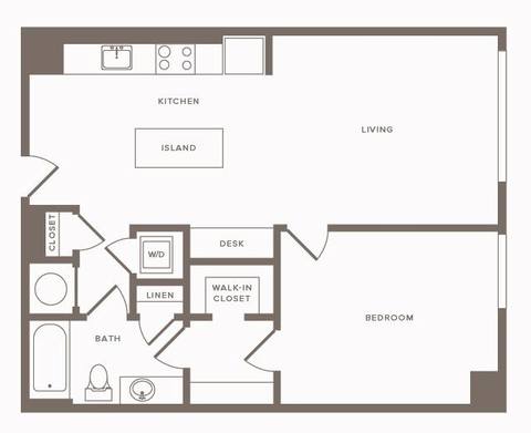 Floorplan A2 layout