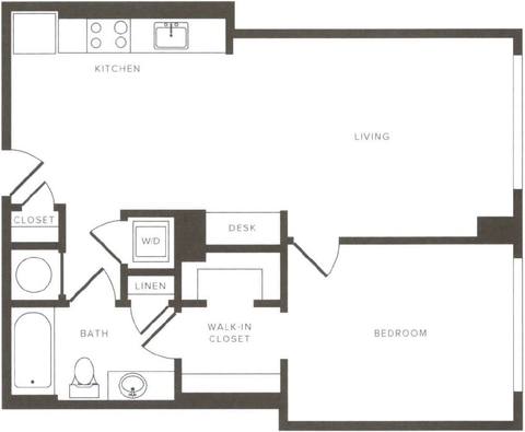 Floorplan A8 layout
