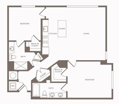 Floorplan B8 layout