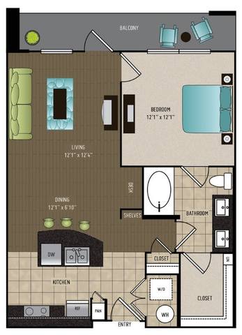 Floorplan A3a layout
