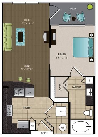 Floorplan A1 layout