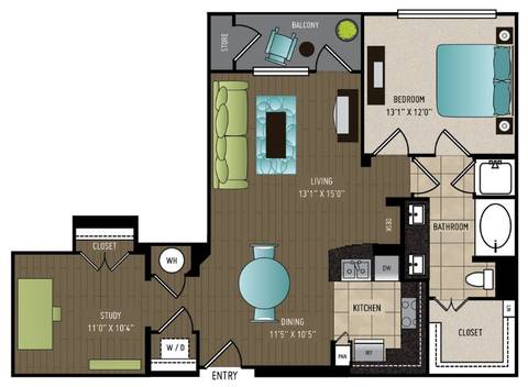 Floorplan A6 layout