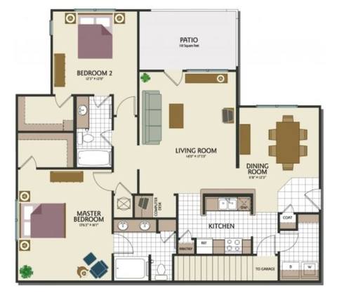 Floorplan B3G layout