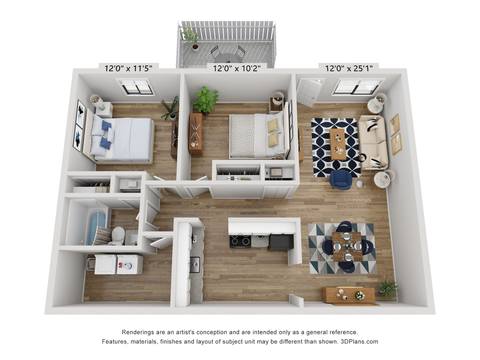 Floorplan B1 layout
