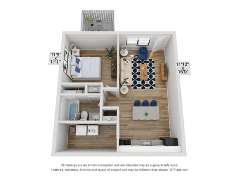 Floorplan A1 layout