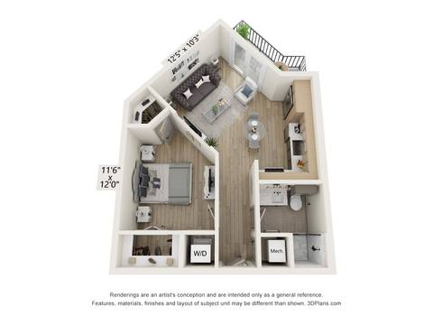 Floorplan A1 layout