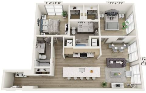 Floorplan B2 layout