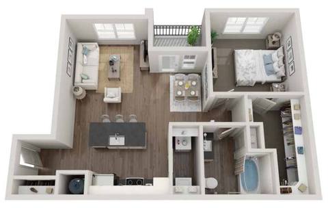 Floorplan Wave layout