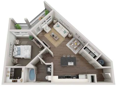 Floorplan Tide layout