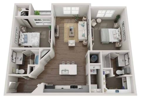 Floorplan Coast layout