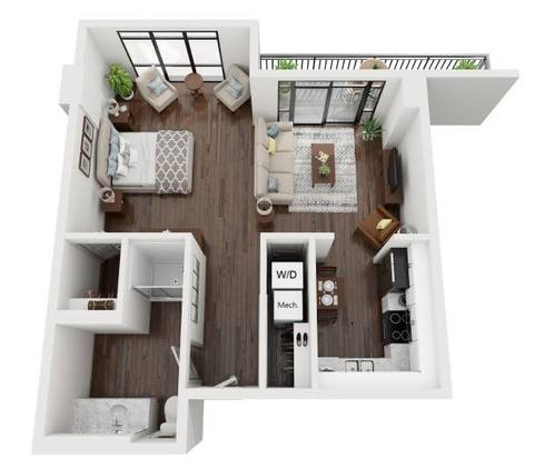 Floorplan The Greenwich layout