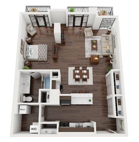 Floorplan The Upper East Side layout