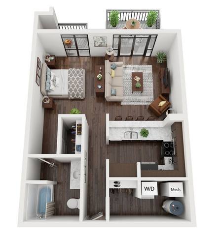 Floorplan The Laguna layout