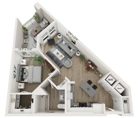 Floorplan A3 layout