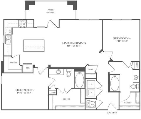 Floorplan B12 layout